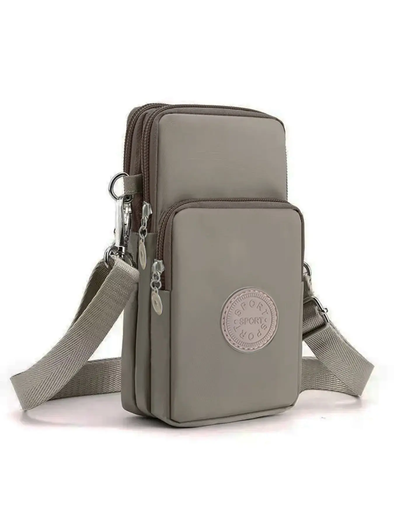 Women's Crossbody Phone Bag 2026 New Lightweight Three-Layer Mini Small Adjustable Strap Bag for Phones Vertical Wallet Coin Purse Casual Crossbody Bags Crossbody Purses