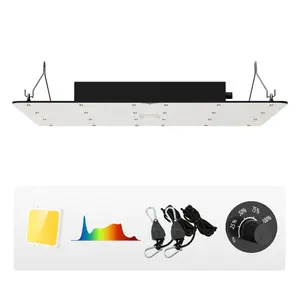 summervibes VEVOR LED Grow Light, 400W Full Spectrum Dimmable, High Yield Samsung 2B1B Diodes Growing Lamp for Indoor Plants Seedling Veg and Bloom Greenhouse Growing, Daisy Chain Driver for 4x4/5x5 ft Grow Tent, 400W Power, Dimmable Light
