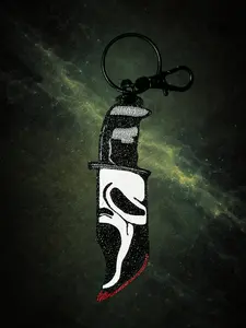 Face of Ghost keychain