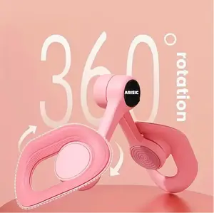 [Rotating Muscle Exerciser] 360° Rotating Thigh & Pelvic Floor Muscle Exerciser | Ergonomic Handheld Design for Legs, Back, Arms | Durable PP Material Home Gym Tool for Unisex Workout