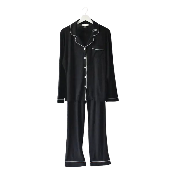 Adult Longsleeve Pajama Set - Custom Embroidered