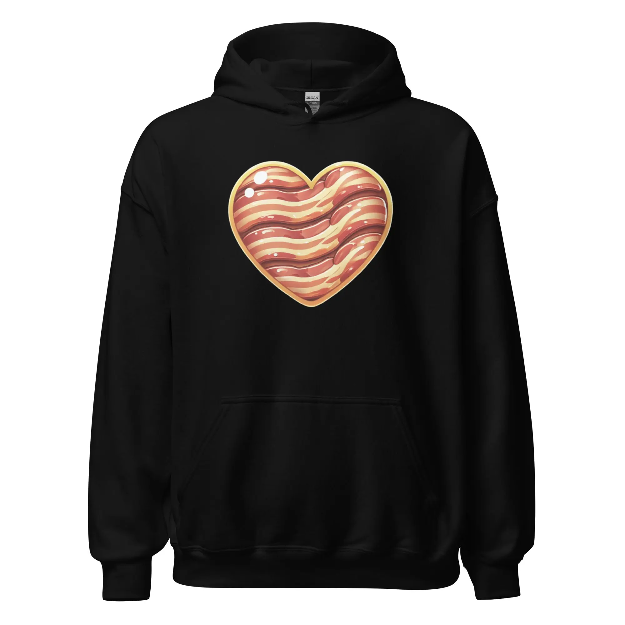 Bacon Lovers Hoodie | Funny Unisex Hoodie by CCG Apparel