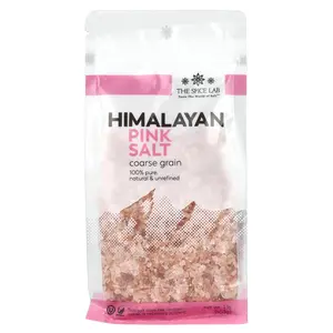 The Spice Lab Himalayan Pink Salt, Coarse Grain, 1 lb (453 g)