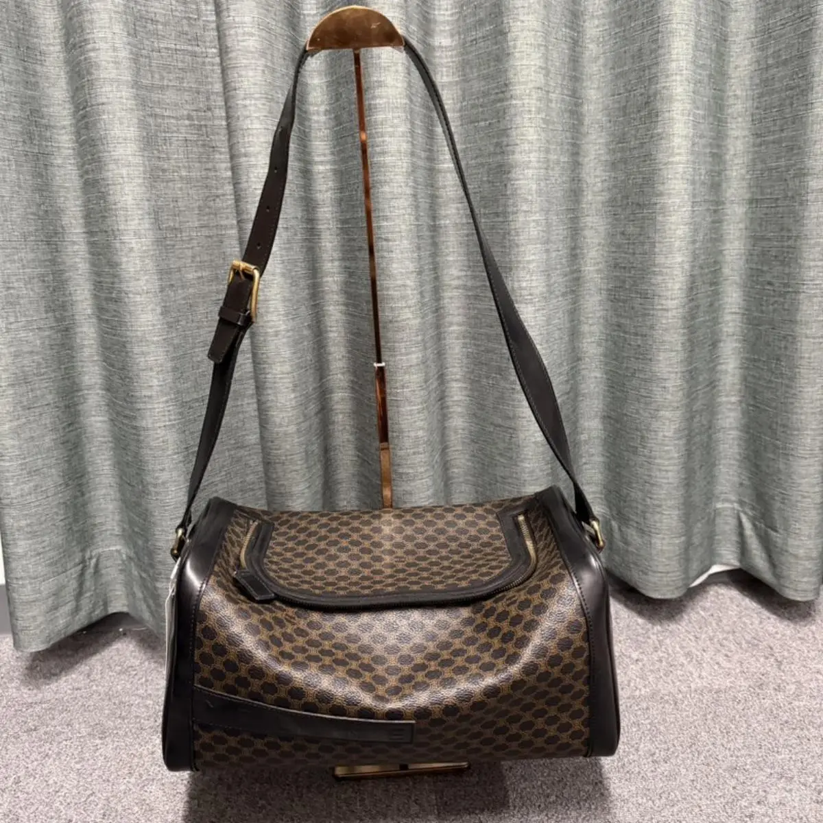 Pre-owned Celine As Shown Shoulder Bags Macadam Boston Bag 20002