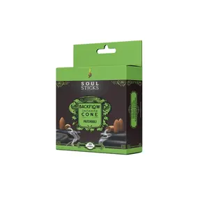 Soul Sticks — Patchouli Backflow Incense Cones