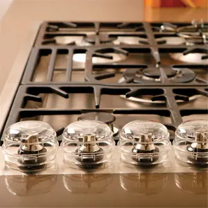212 MAIN Plastic Stove Knob Covers - Pack of 5, Household Appliances, Range Burner (Suitable for Sailing & Water Sports Use)