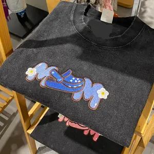 Croc Mom T-shirt | Embroidery  Character Shirt | Gift For Mom | Personalized Embroidered Sweatshirt for Mom |  Mother's Day Gift for Mom