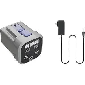 E1 Cordless Stick Vacuum Cleaner Replacement Battery Kit, including 2000 mAh Li-ion Battery, Charging Adapter removable durable