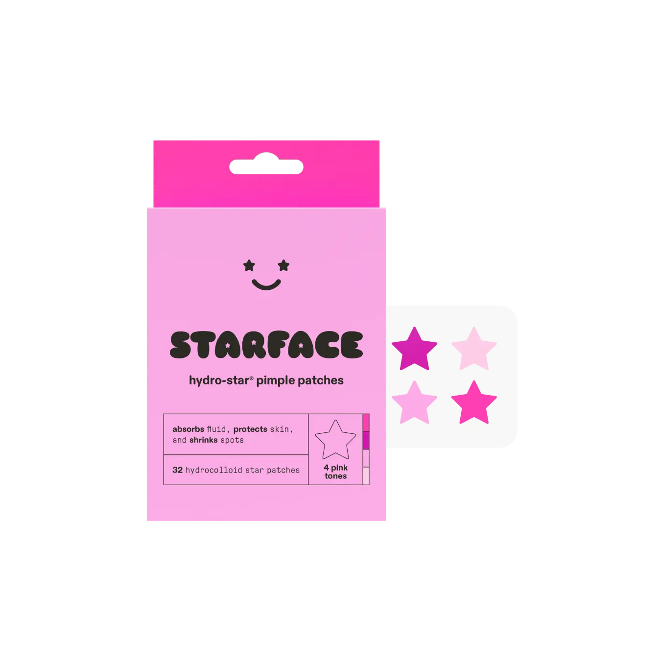 Starface Pink Star Pimple Patches, 32 ct Starface Pink Star Pimple Patches, 32 ct