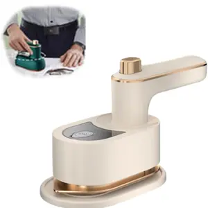 Mini Steamer Travel Iron, Wet and Dry Ironing Clothing Steamers,180° Rotatable,for Travel and Home, Woolen Cloth,Real Silk,Knitted Fabric,Chemical Fiber