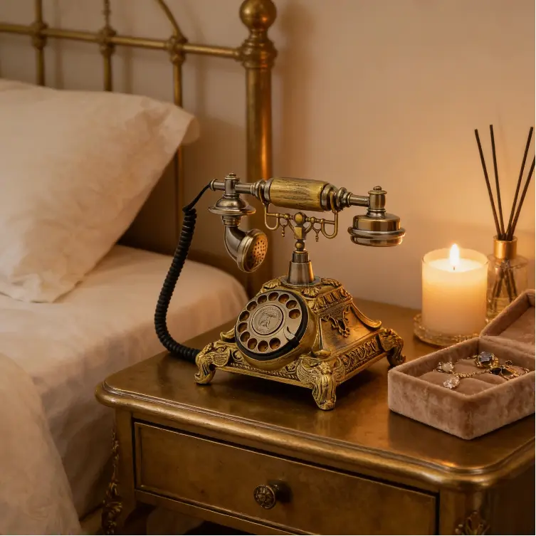 retro ornament telephone - TikTok Shop