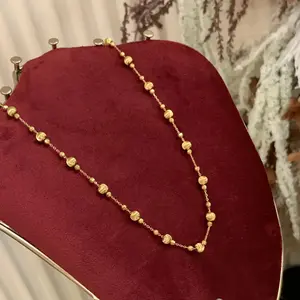 French Vintage Double-Layer Sparkling 18K Gold-Plated Cat'S Eye Stacking Bracelet Necklace for Women