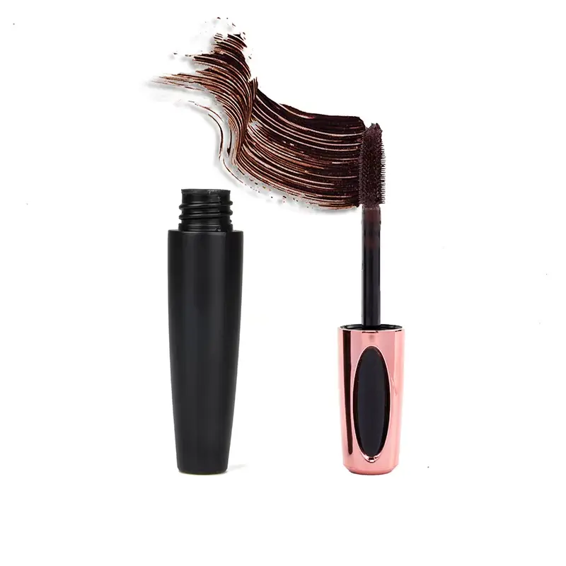 LivFab Vegan Fiber 4D Waterproof Curling Thick Natrural Lengthening Quick Dry Brown Mascara