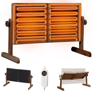 Aivituvin-AIR7035 Chicken Coop & Brooder Heater, 360° Rotatable Panel Chick Care Tool with Natural Radiant Warmth, Fire Risk Reduction, Multiple Settings