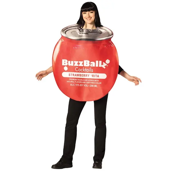 Adult BuzzBallz Strawberry 'Rita Costume