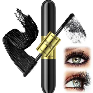 2-in-1 double-headed fiber mascara. Fiber extension technology creates defined, volumized and curled lashes. Waterproof and non-clumping. Perfect for daily use.