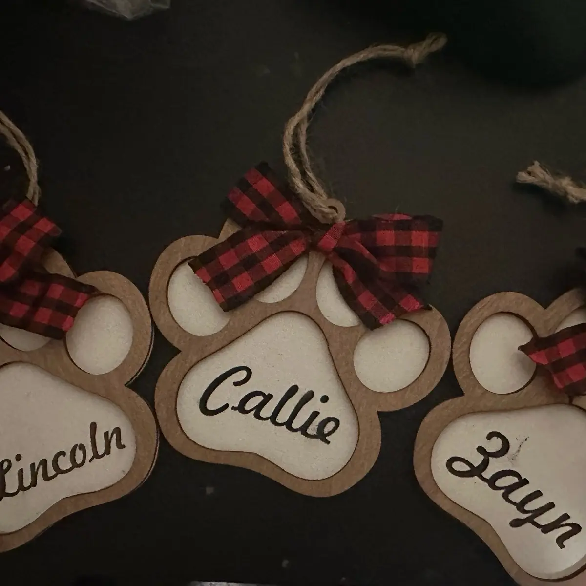 Paw ornament
