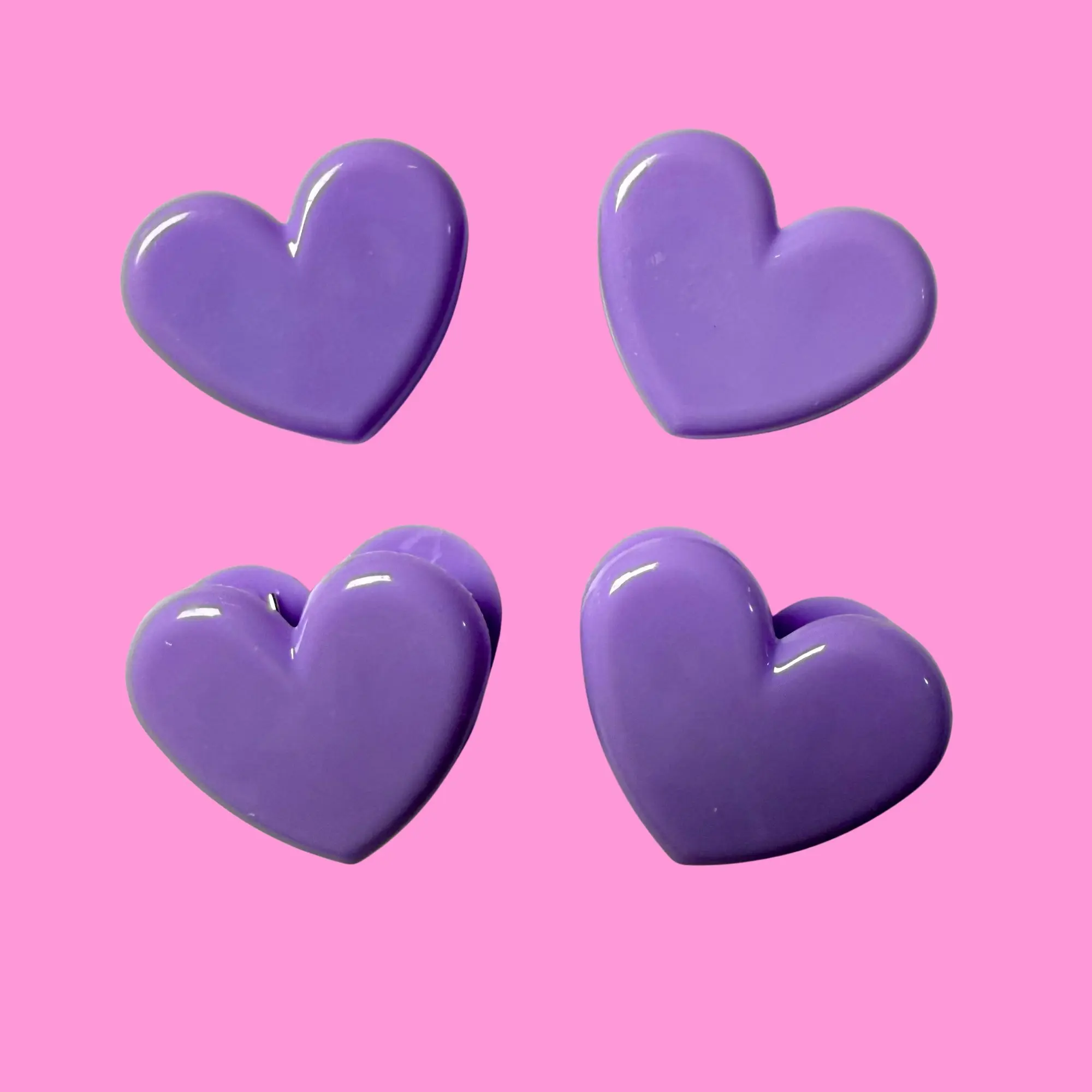 Heart Page Clips - Set of 4