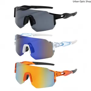 3 Pack Cycling Sunglasses for Men Women, UV400 Windproof Sports Eyewear for Fishing, Hiking, Biking & Outdoor Sports