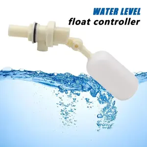 Float Ball Valve 2 Pack,1/2 Inch Water Float Valve with Adjustable Arm Filter for Livestock Water Trough,Water Tank,Pool,Pond,Fountain,Automatic Waterer Bowl Dog Horse