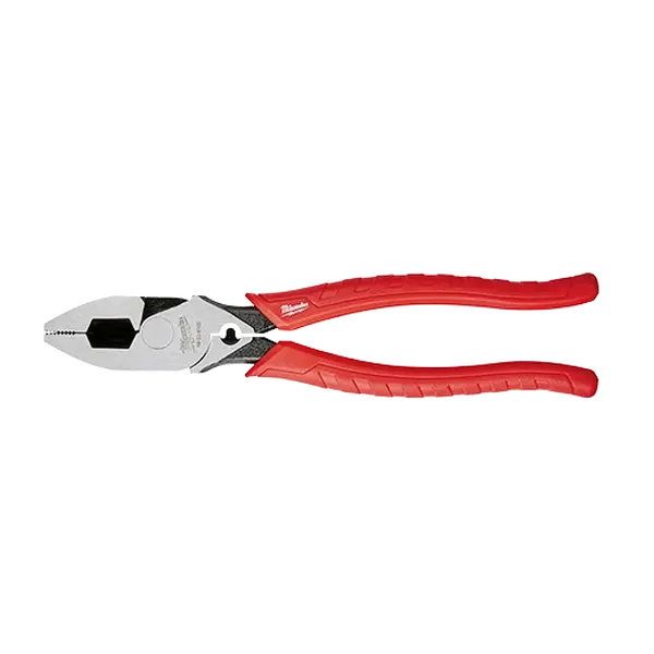 Milwaukee 48-22-6100 9" High Leverage Lineman's Pliers, Comfort Grip, Crimping Pliers Functionality