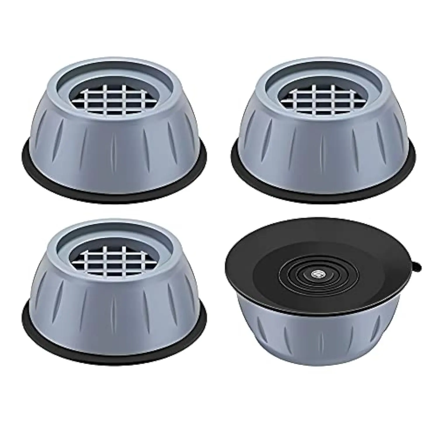 Anti-Slip Washing Machine Stabilizer Pads Replacement, Moisture-Resistant Shockproof Mats, Noise Reduction Tool for All Types of Washers