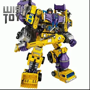 NBK Transformation Robot KO Version G1 Devastator Action Figure Excavator - Classic & Novelty Toys