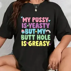Humorous Adult TShirt Featuring Naughty Inappropriate and Cringe-worthy Content