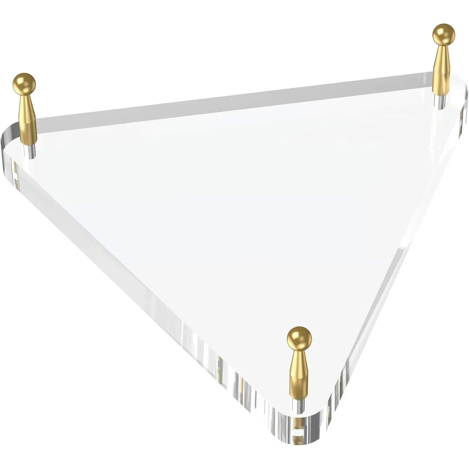 Ball Holder for Basketball, Football, Soccer, Volleyball,  and Rocks, Clear  Ball Stand with  Pegs & Rubber  for Displaying  Memorabilia, 1 Pack