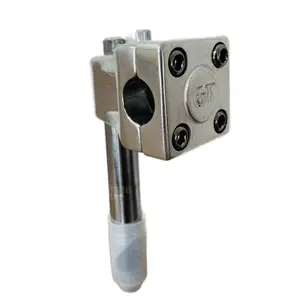 GT Mallet Style Silver Stem Gooseneck DYNO Freestyle 1980's GYRO Reproduction