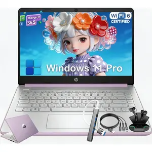 HP 2026 14 inch Everyday Laptop Computer for Student & Business•Intel N150 CPU-Office 365 (Free Web Version) • Intel Quad-Core CPU • Ultra-Light • 4GB/8GB RAM• Win 11 Pro|Bluetooth headphones