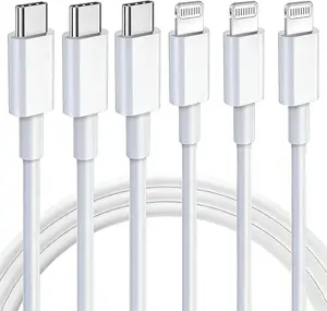 iPhone Charger Cord [Apple MFi Certified] USB C to Lightning Cable 3Pack 10 FT Type C Power Delivery Fast Charging Cable Compatible with iPhone 14 13 12 11 Pro Max XS Max XR X 8 iPad,White