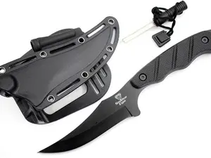 Snake Eye Tactical 9" Skinner Knife with Sharpener and ABS Sheath, EDC, Outdoor Gear, Camping, Hunting (1148-BK) Snake Eye Tactical 9" Skinner Knife with Sharpener and ABS Sheath, EDC, Outdoor Gear, Camping, Hunting (1148-BK)