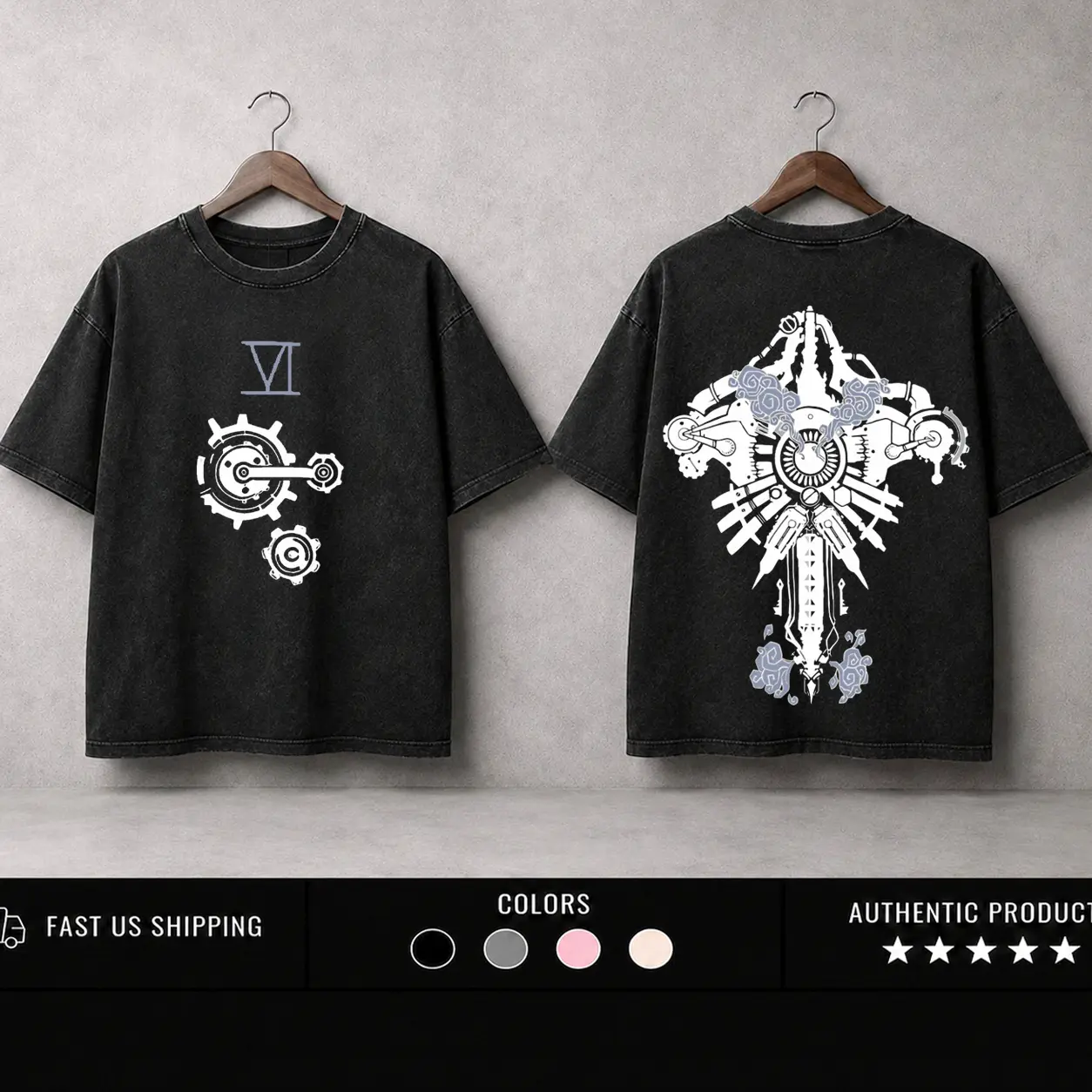 Arcane T Shirt, Arcane League of Legends Graphic Tee, Jinx Vi Inspired Shirt, Vintage Washed Oversized Gaming Shirt, Unisex Streetwear