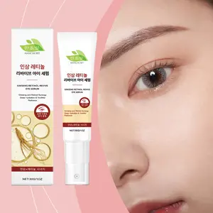 Revive Eye Serum:Ginseng+Retinal with Retinal Niacinamide Correction for Puffy Eye Bags Fine Lines Dark Circles Wrinkles,Korean Skin Care Cream Gift