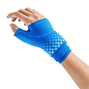 Wrist Thumb Compression Sleeve with Cold Compress Therapy Wrap – Ergonomic Support Brace for Sports Injury Relief, Tennis Elbow, Golf, Weightlifting, Carpal Tunnel & Daily Wrist Pain