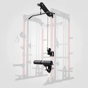 RITFIT LPM1 Lat Pulldowns & Leg Holder Attachment Bundle - Leather, Carbon Steel Home Gym Equipment Accessory Exclusively for M1 PRO, Ideal for Bulgarian Split Squats