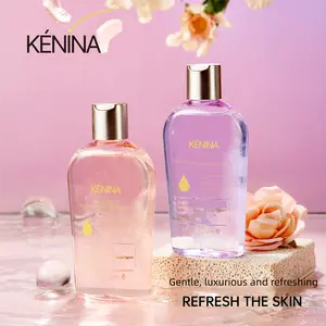 KENINA Blooming Garden & Juicy Fruits Shower Gel Luxurious Floral-Fruity Bodywash Gentle Refreshing Formula Scented Soap Bar for Silky Skin Care Cleansing with Aroma Flower Cleanser vanilla show e routine Hydration Body Wash with Salicylic Acid