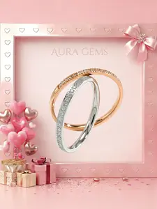 Women's Rhinestone Silver Color Ring, Elegant Wedding Engagement Jewelry Gift, Ditsy Floral Design, All Seasons Fashion Accessory