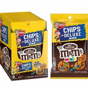 Keebler M&M's Mini Chips Deluxe Cookies: 6-Piece Box