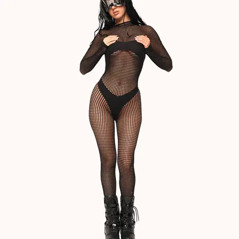 Wild Thing Fishnet Jumpsuit