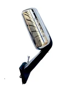 TORQUE Door Mirror w/Chrome Cover for 2018+ Freightliner Cascadia Semi Trucks Passenger Right Side RHD (TRFRCA1401D)