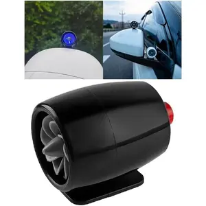 Mandark Car LED Strobe Light, Wind Powered Wireless Auto Warning Aviation Clearance Marker Light, Night Anti Collision Motorcycle Flashing Indicator Lamp, Universal for SUV Bicycle Truck (Black)