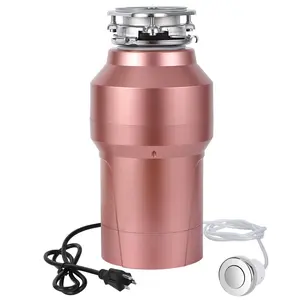 【GARVEE】3/4HP Garbage Disposal, Sink Garbage Disposal With Air Switch, Continuous Feed Food Waste Disposer Cleaner With 14 In Power Cord, 560W 4200r/Min
