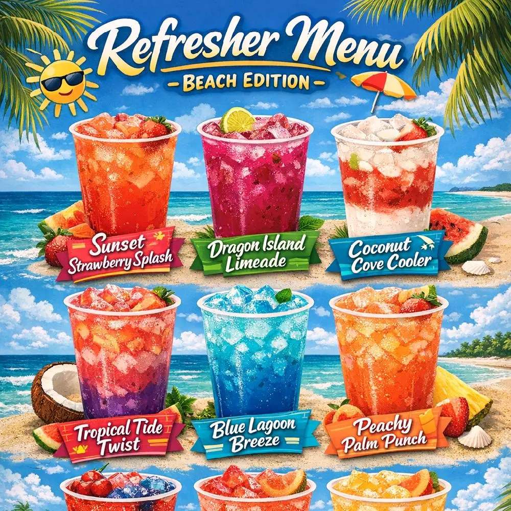 10 LOADED TEA's REFRESHER MENU 200 Mg Caffeine 10 LOADED TEA's REFRESHER MENU 200 Mg Caffeine