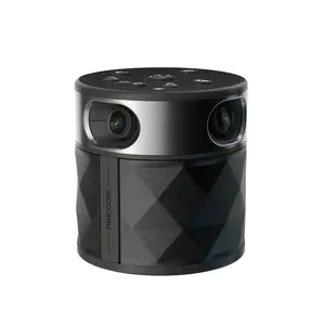 PANOCORE 360 Meeting Camera with 360° Panoramic View, Built-in Speaker & Mic Array, Auto Speaker Focus, 1080P Video, AI Voice Isolation and Local Recording for PC Mac Zoom Teams Webex Google Meet