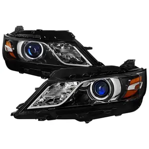 2014-2020 Impala Factory Style Projector Headlights (Jet Black Housing / Clear Lens)