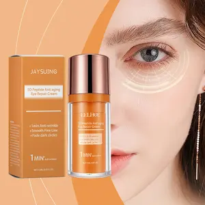JAYSUING Oligopeptide-1 Hyaluronic Acid Gentle Daily Eye Repair Cream Sensitive Skin Friendly Hydrating Firming