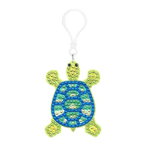 Diamond Art Club® Keychain - Happy Turtle Diamond Painting Kit