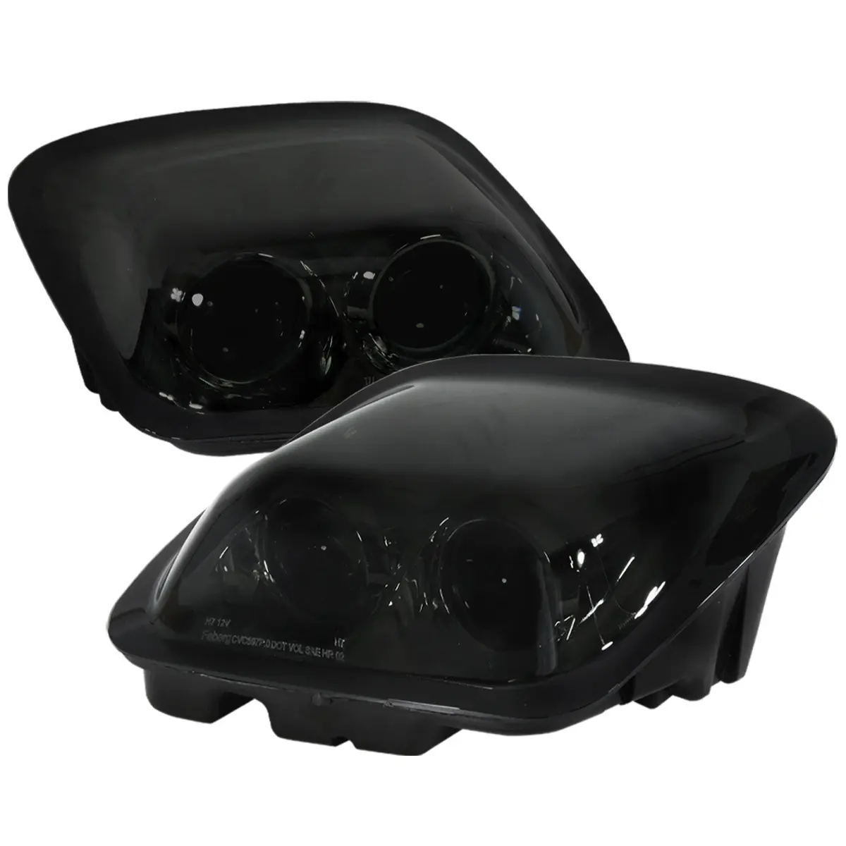 1997-2004 Chevrolet Corvette C5 H7 Projector Headlights (Chrome Housing/Smoked Lens)